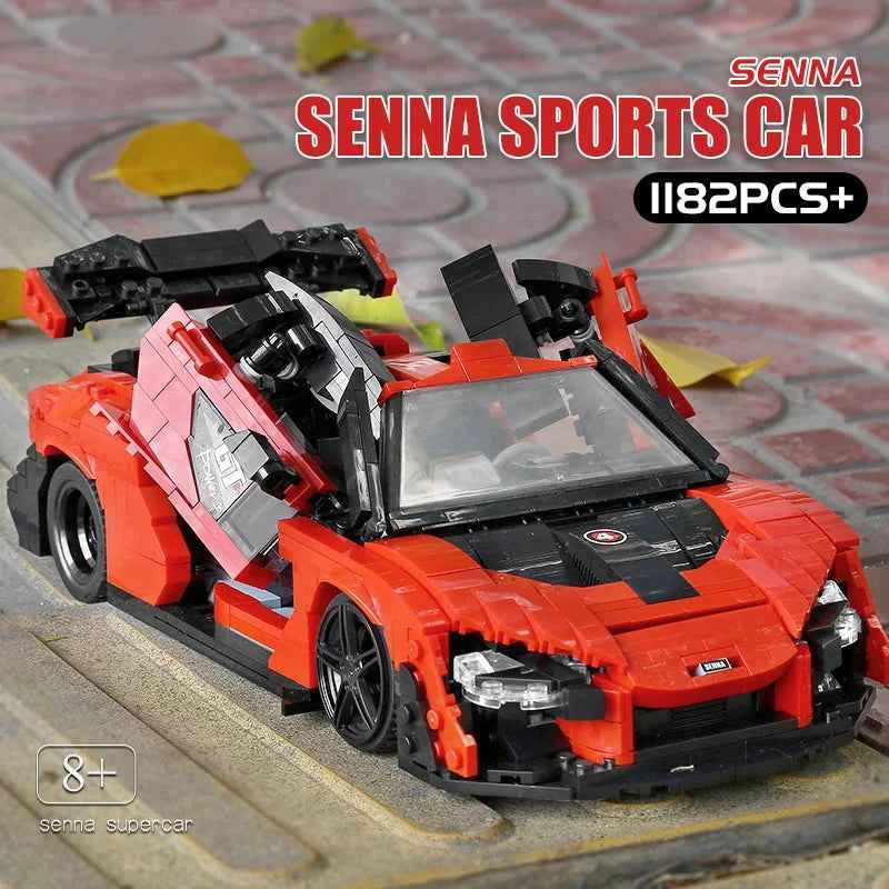 Mould King 10007 Red Sport Racing Car - Limetastore
