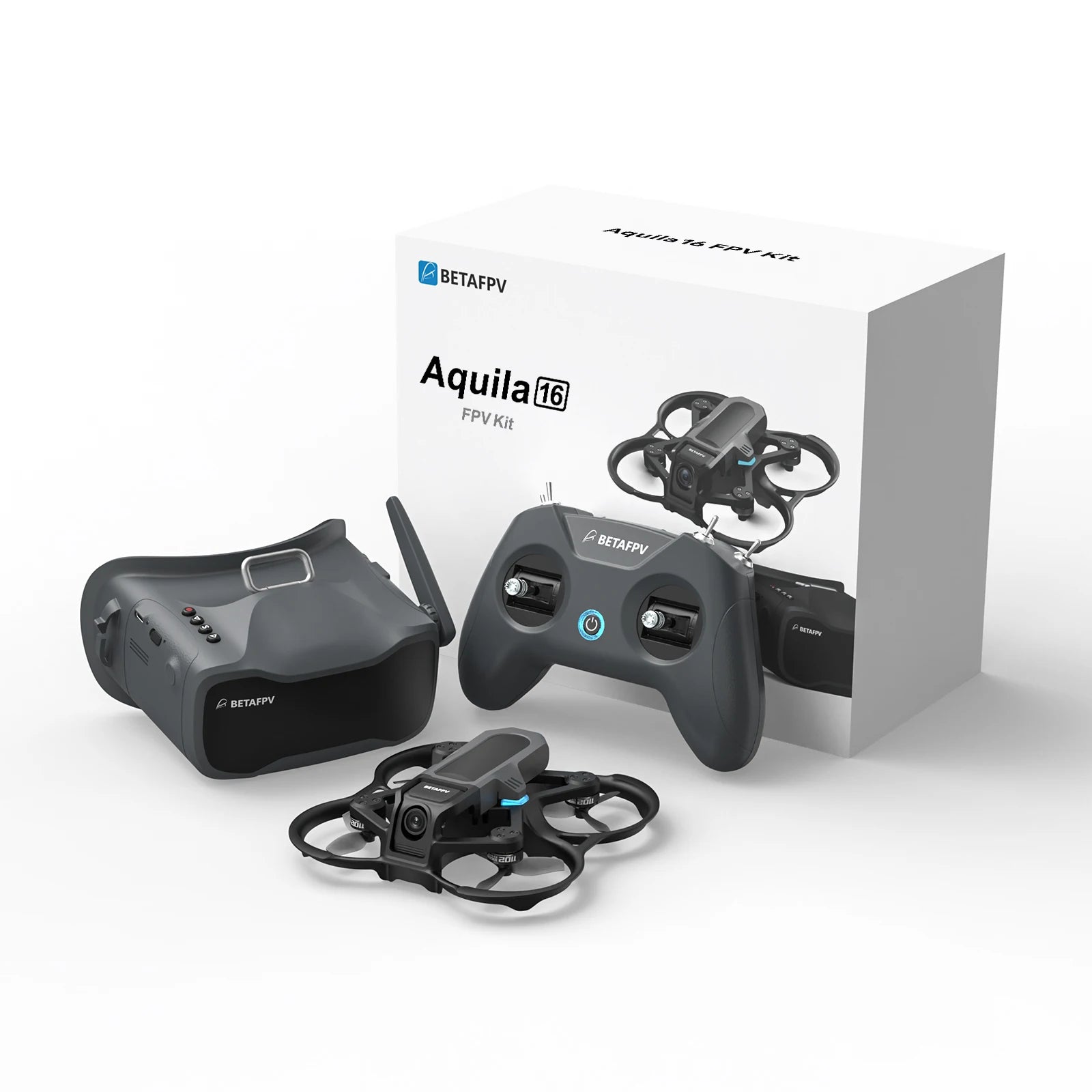 BETAFPV Aquila16 FPV Kit 2026 1S Brushless Whoop RTF Beginner Drone