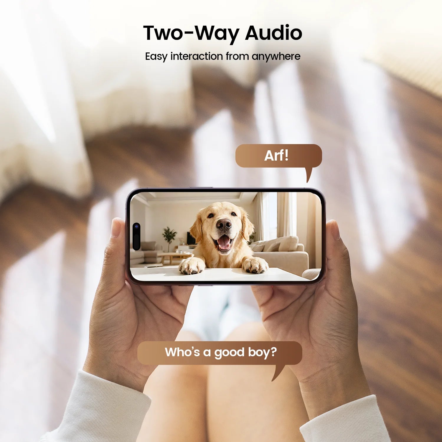 ZOSI C518 2K/4K Indoor Pan‑Tilt Smart WiFi Camera – 360° Baby & Pet Monitor with AI Human Tracking