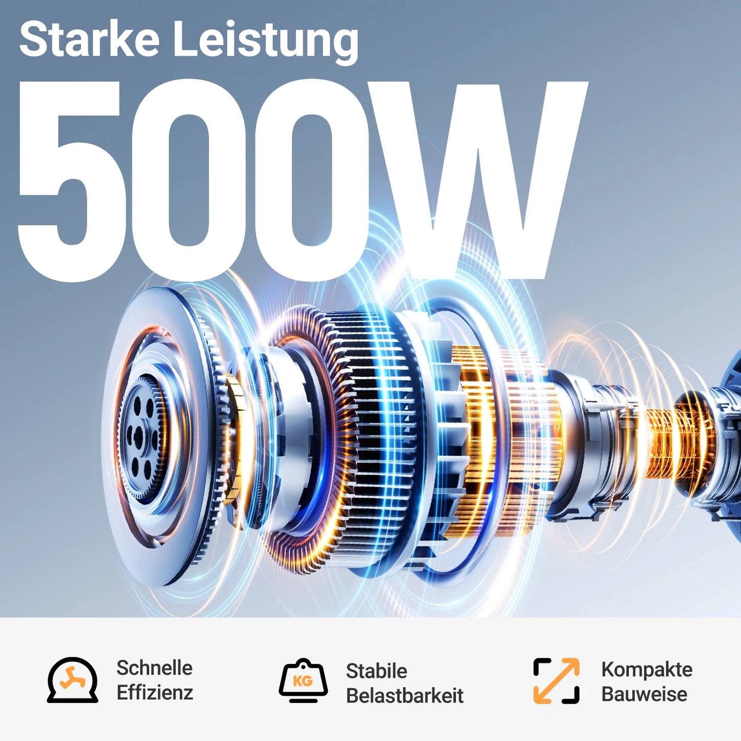 500W Aluminum Electric Wheelchair (Lightweight, Foldable, Weatherproof, 30 km Range)