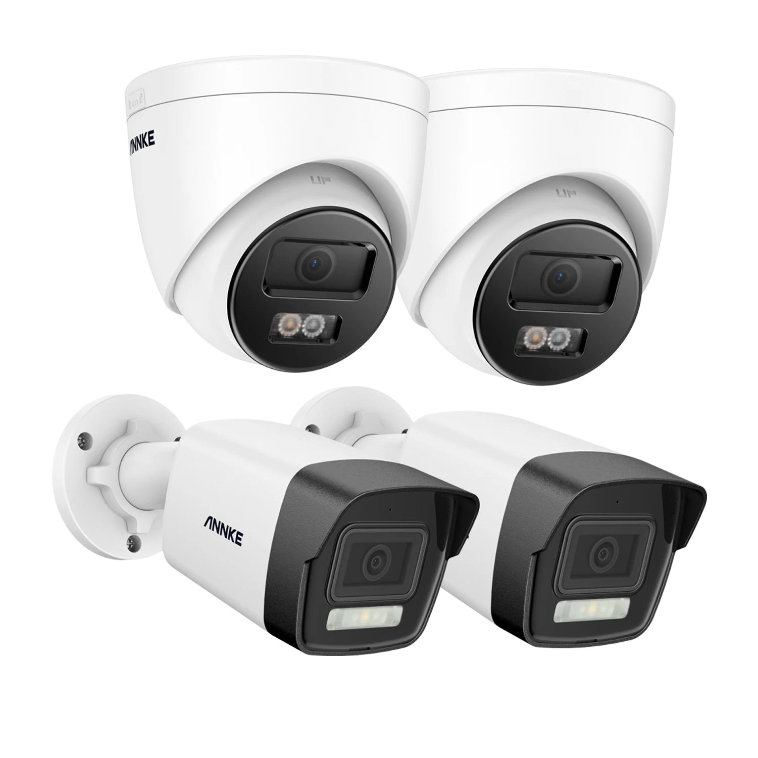 Varnostna kamera ANNKE 12 MP 6K PoE | Dvojna svetloba, zaznavanje z umetno inteligenco, zvok, IP67
