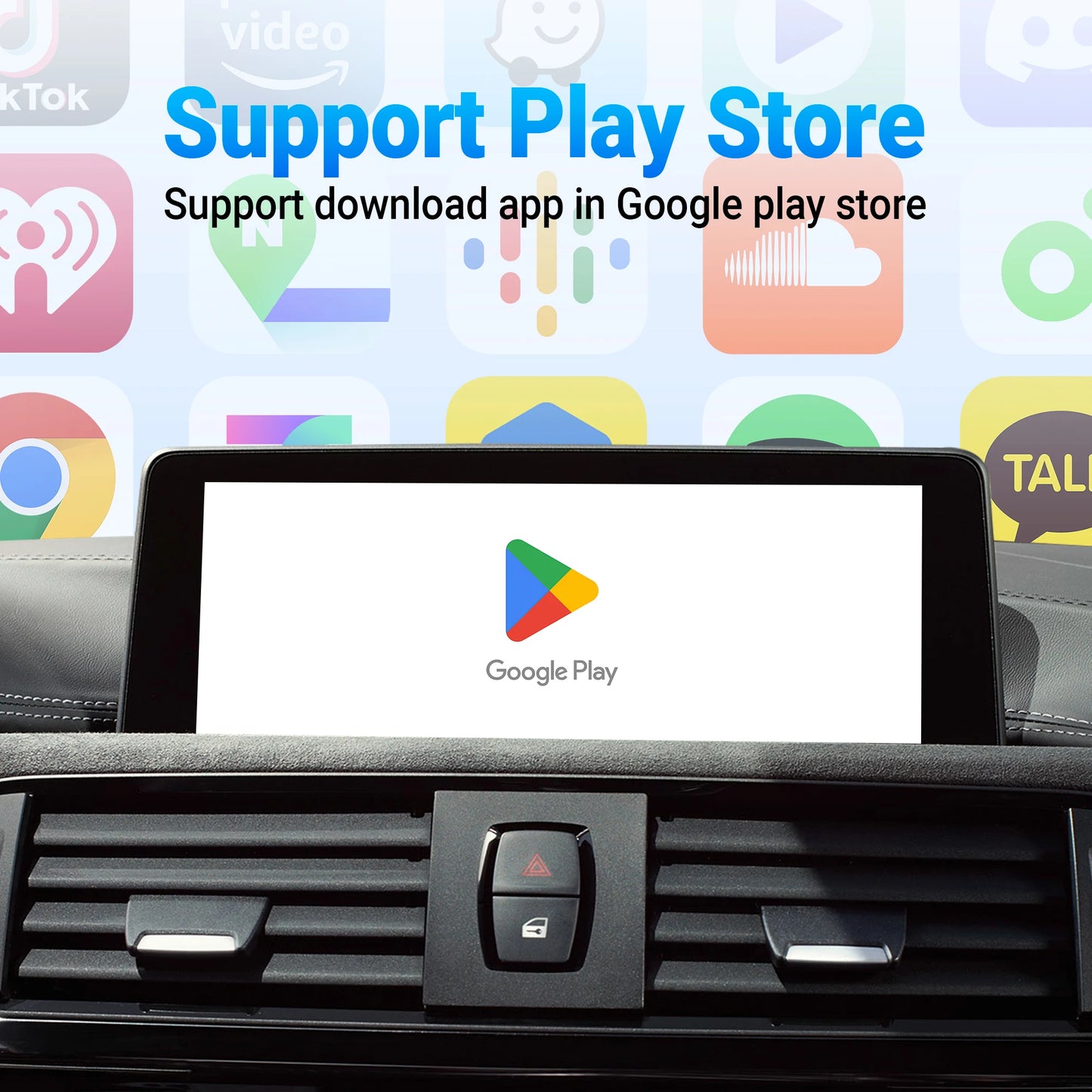 OTTOCAST Picasou 3 Wireless CarPlay AI Box with mini HDMI