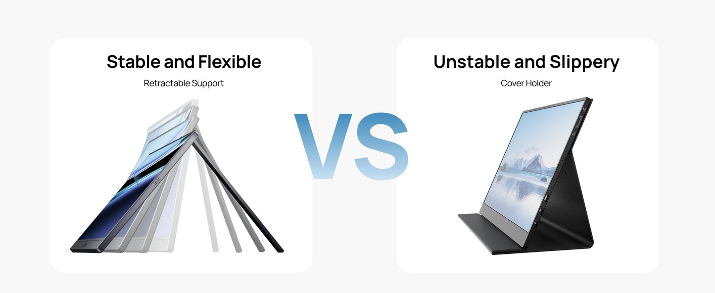 ARZOPA 15.6"/16.1" Portable Monitor | 1080P FHD IPS, 60Hz/144Hz, USB‑C & HDMI, External Screen