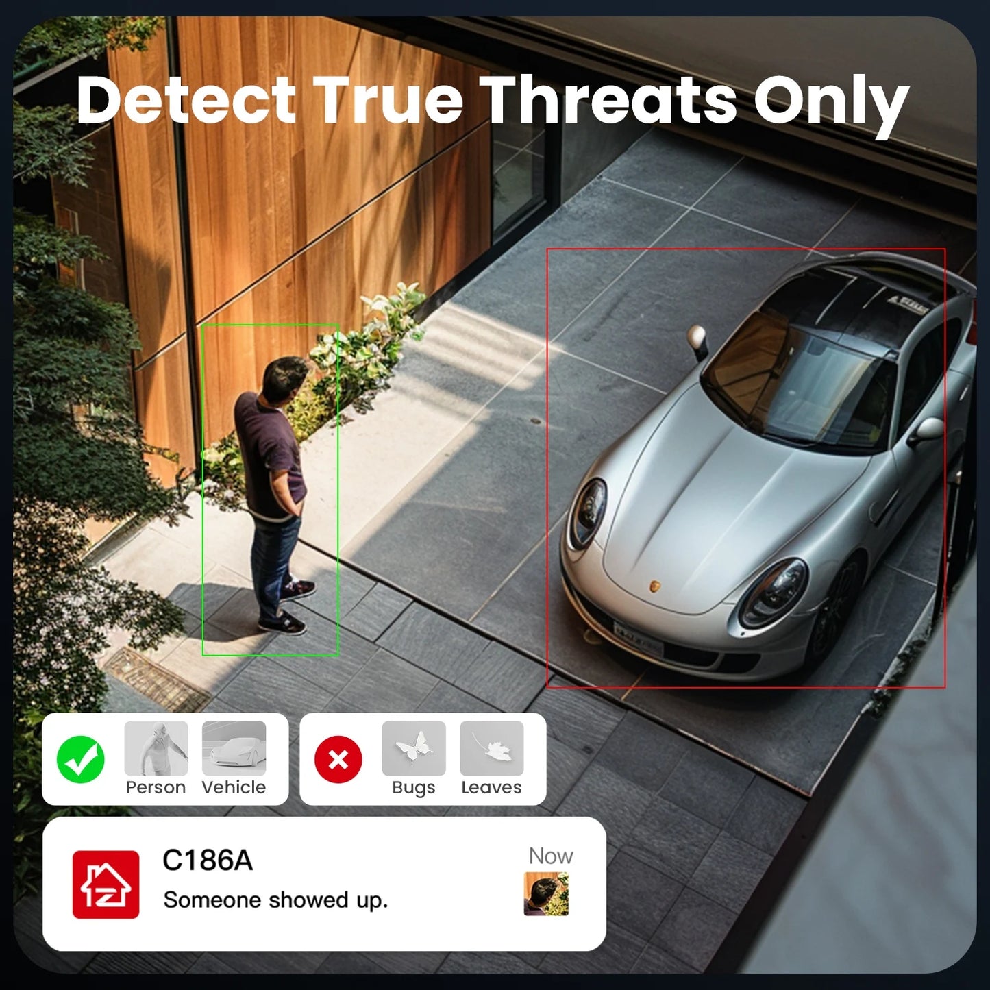 ZOSI C186A Aurora Lux 4K 8MP/5MP WiFi Security Camera – True Full‑Color Night Vision