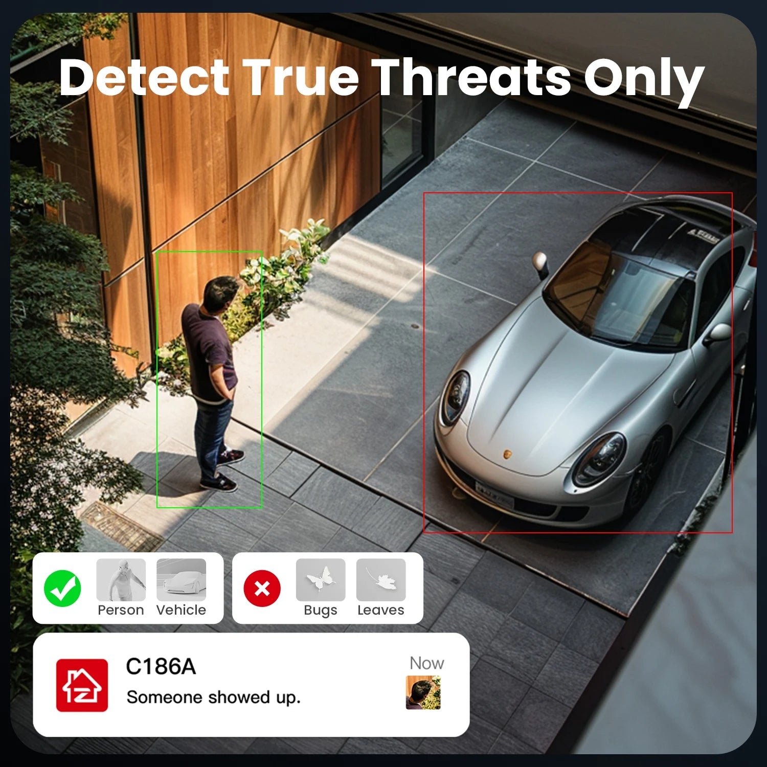 ZOSI C186A Aurora Lux 4K 8MP/5MP WiFi Security Camera – True Full‑Color Night Vision