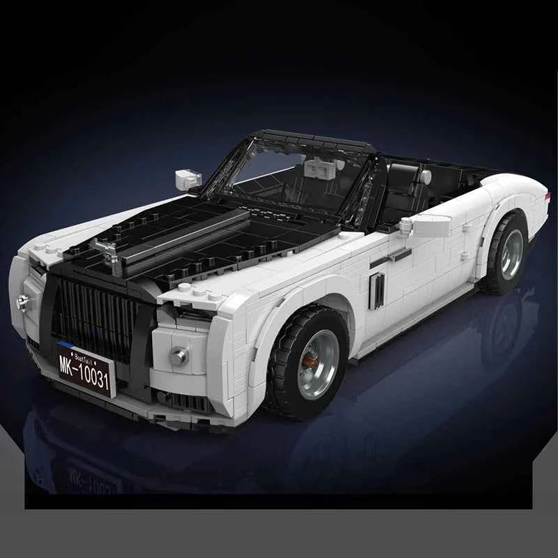 Mould King 10031 Technical Wraith Oldtime Car — Vintage Sport Car Building Block Set - Limetastore