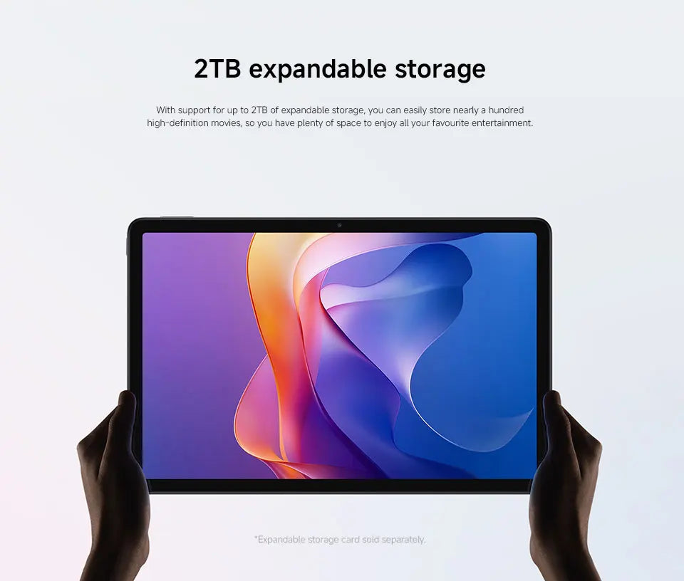 New Global version Xiaomi Redmi Pad 2 Tablet 90Hz 11" Display 9000mAh Battery MTK Helio G100-Ultra 8MP Camera Fast charging - Limetastore