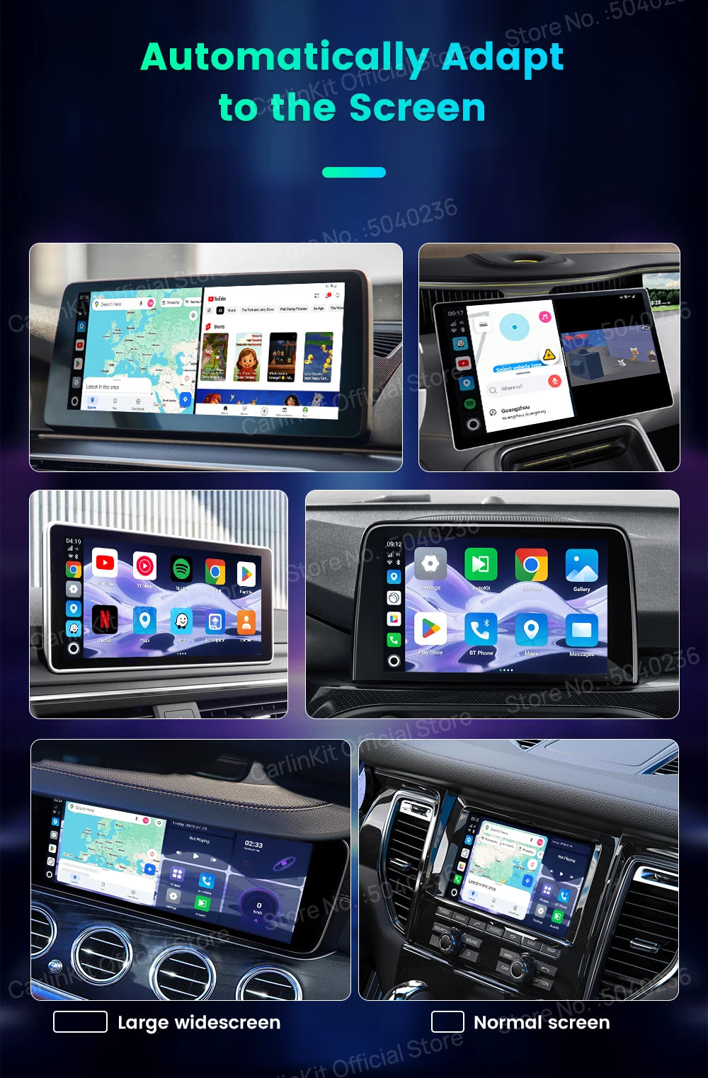 CarlinKit Tbox-Ultra Android 15 8+128GB Brezžični CarPlay AI Box