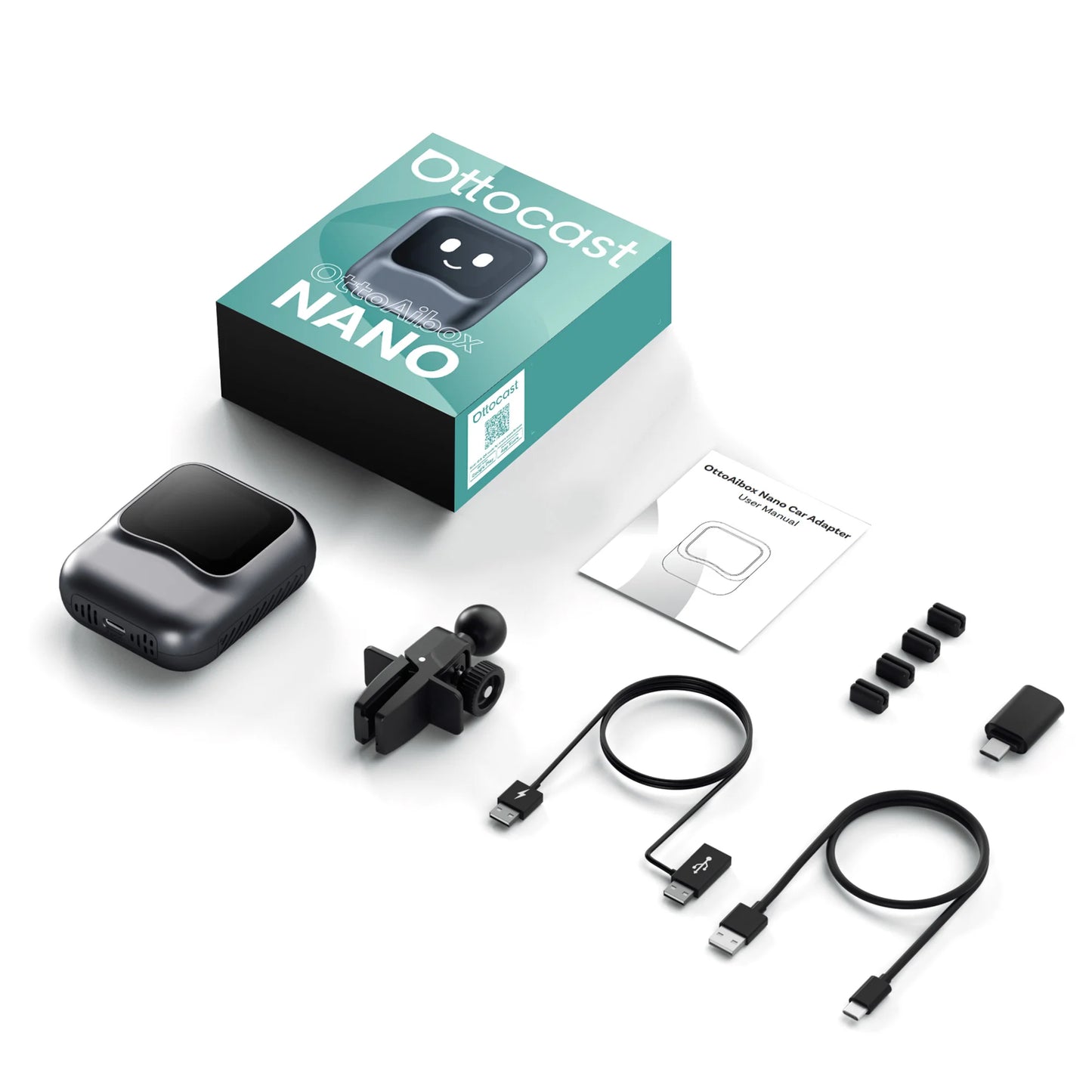 OTTOCAST Ottaibox Nano Android 13 brezžični CarPlay AI Box