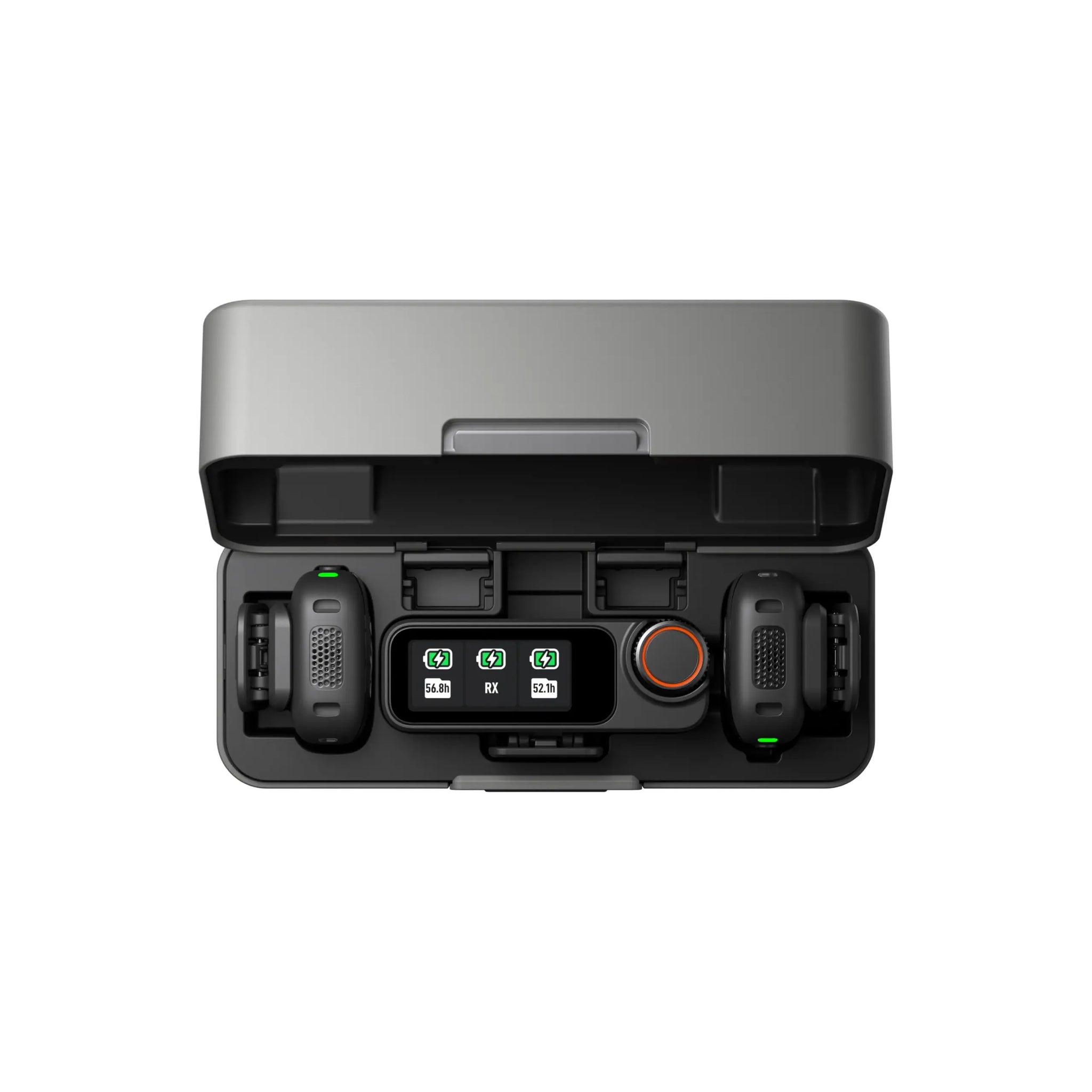 DJI Mic 3 – Sistem brezžičnih lavalier mikrofonov (kompleta 1TX+1RX / 2TX+1RX) s polnilno torbico, prilagodljiv nadzor ojačenja