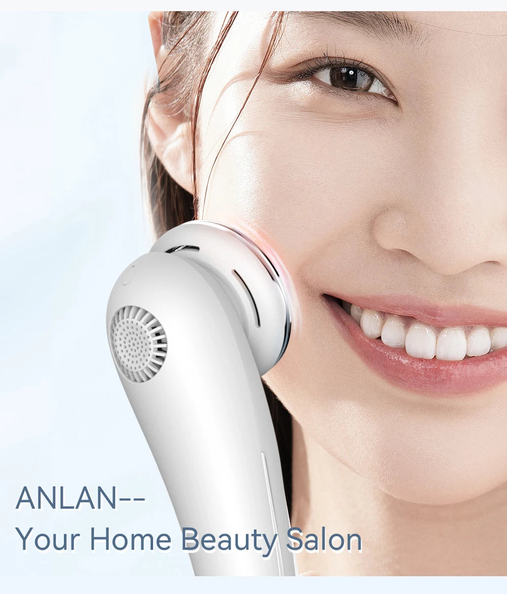 ANLAN EMS Facial Massager Pro Face Lifting Skin Rejuvenation Cold Compress Deep Cleaning Anti-aging Skincare Beauty Device