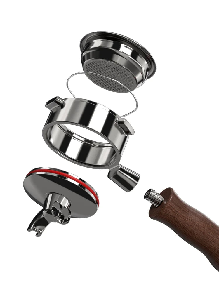 HiBREW 58mm 3-uši portafilter brez dna – profesionalni ročaj filtra za HiBREW H7A, H10A, H10 Plus