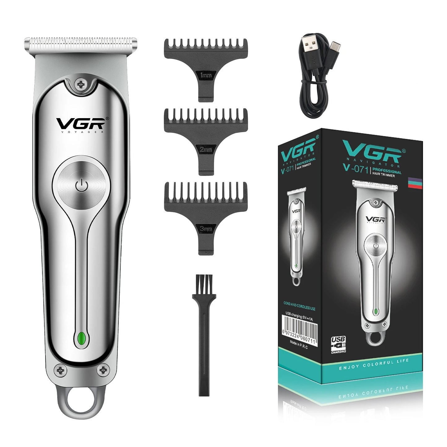 VGR V-071 profesionalni mini strižnik las za moške