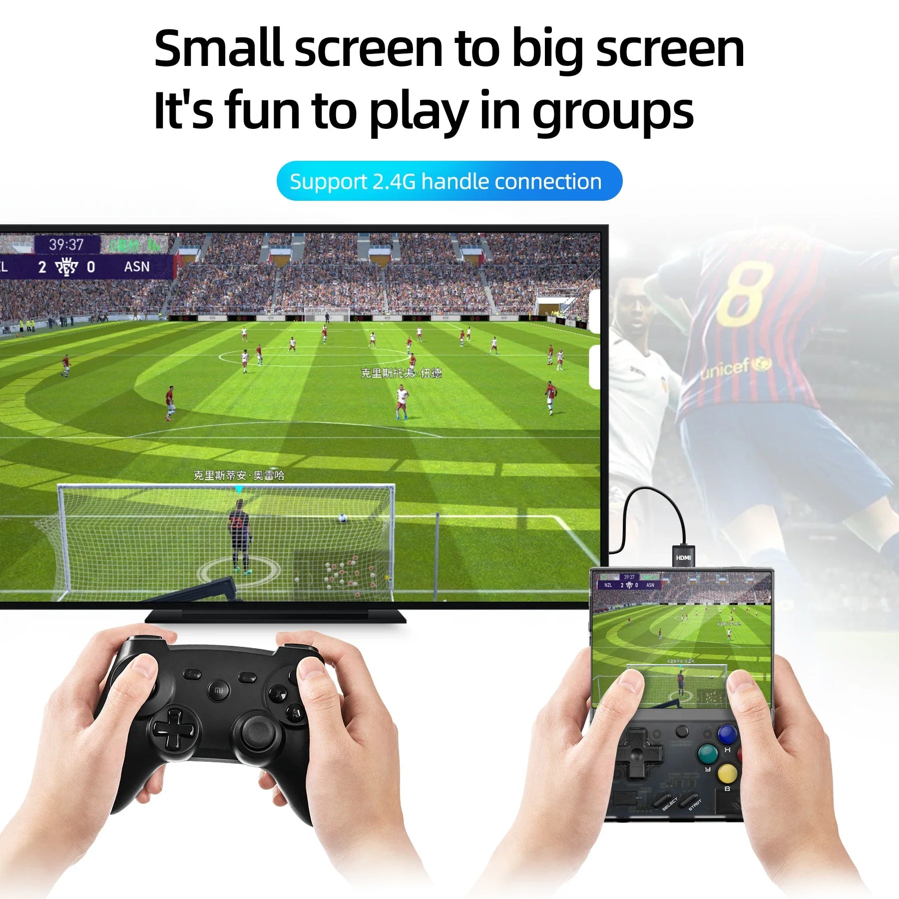 AMPOWN Miyoo Mini Plus Consoles Handheld Game Players 3.5'' IPS Portable Retro Video Game Linux System 3000mAh Wireless Emulator - Limetastore