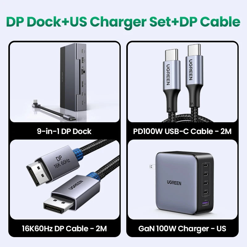 UGREEN 10Gbps Steam Deck Docking Station with 4K120Hz DisplayPort