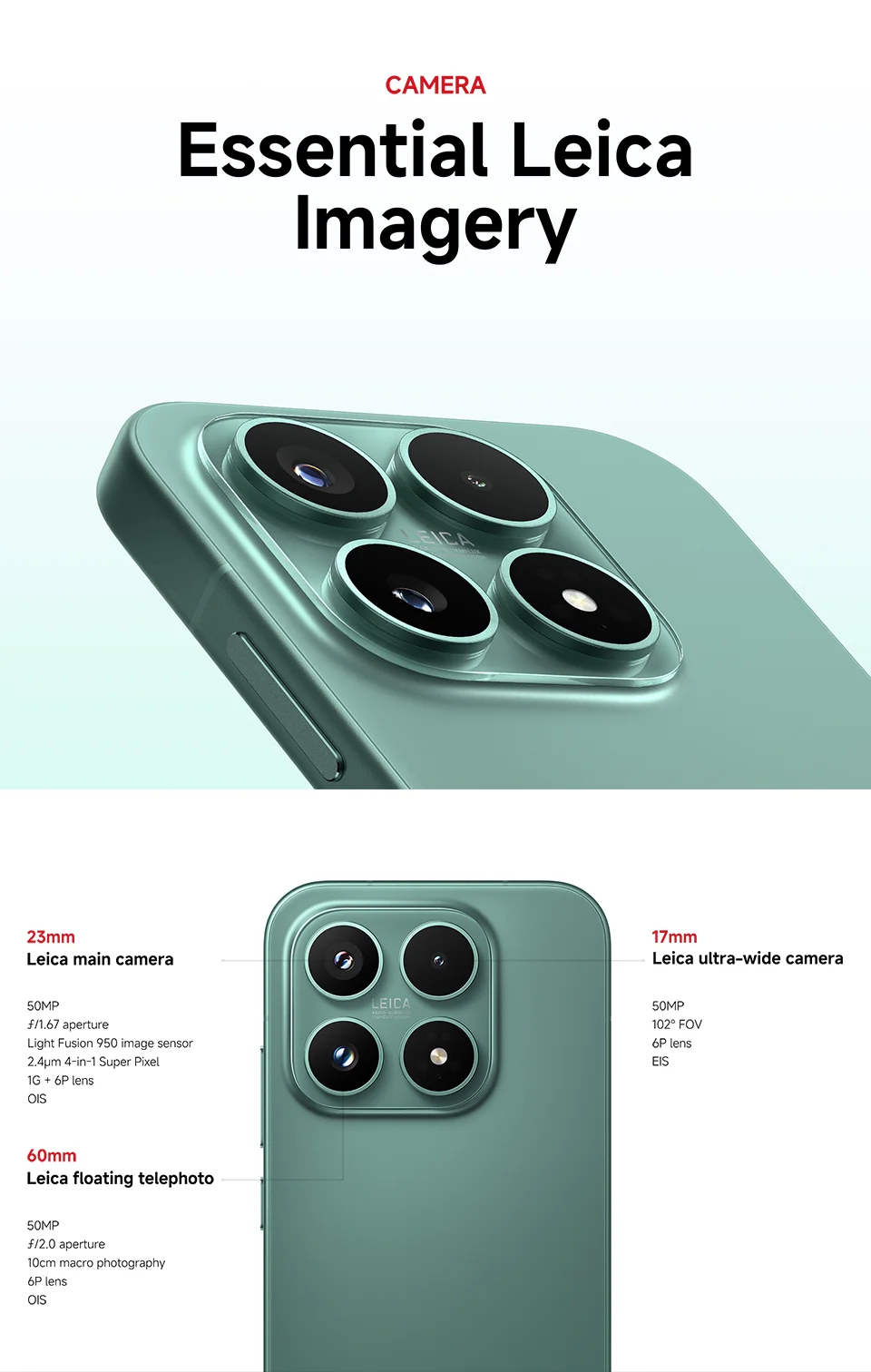 World Premiere Global Version Xiaomi 17 Smartphone 5G Snapdragon® 8 Elite Gen 5 CPU Leica Camera 6330mAh 100W HyperCharge 6.3" OLED Display - Limetastore