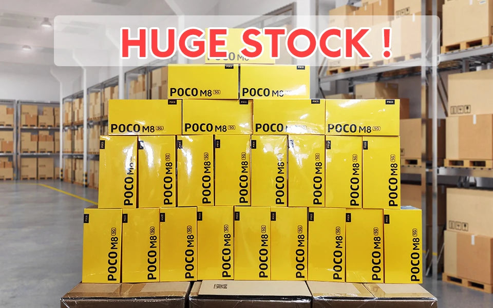 POCO M8 5G Smartphone Global Version Snapdragon® 6 Gen 3  Octa core 6.77" 120Hz Flow AMOLED Display 50MP Camera 5520mAh battery 45W turbo charging  NFC - Limetastore