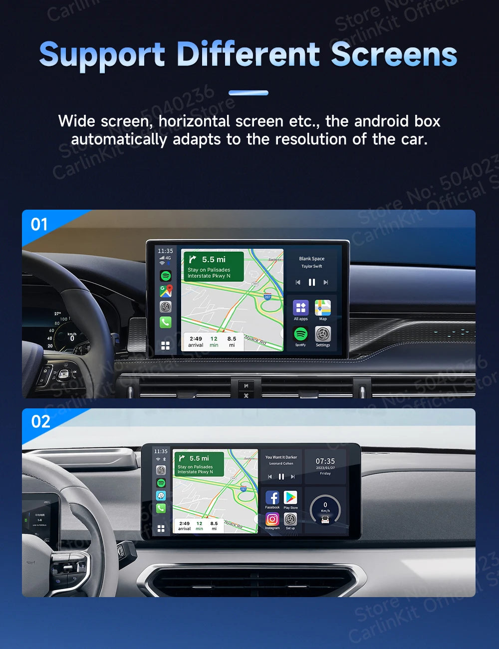 CarlinKit Android 13 UHD HDMI Wireless CarPlay AI Box