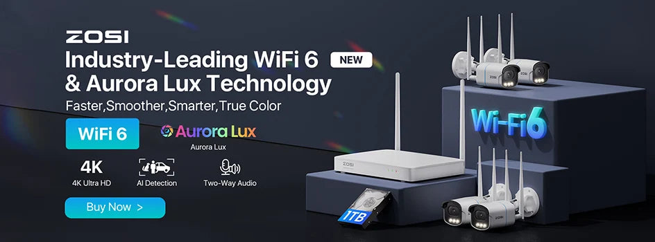 ZOSI 4K 8MP PoE dodana IP kamera – Ultra HD varnostna kamera z dvosmernim zvokom, barvnim nočnim vidom