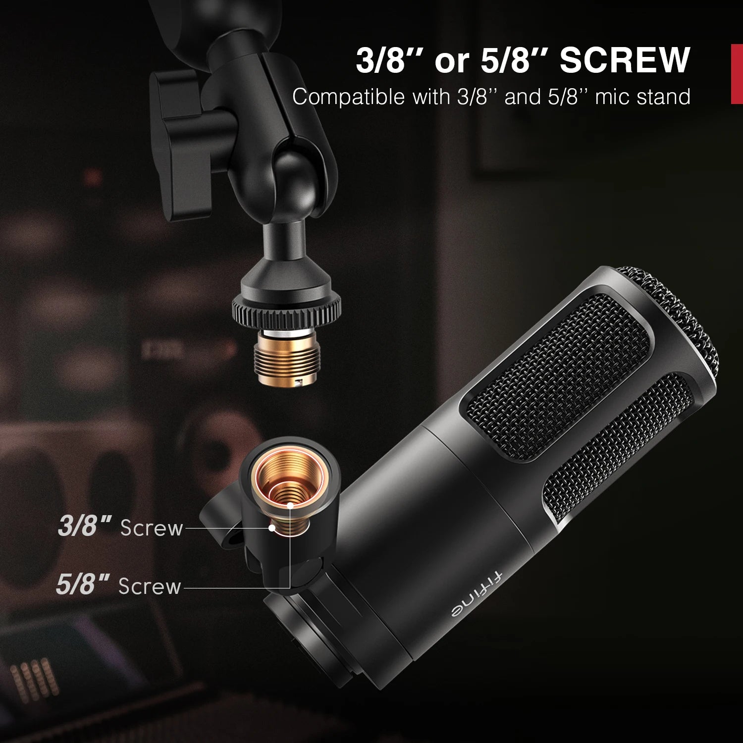 FIFINE K669D Professional XLR Dynamic Mic | Studio Recording & Podcast - Limetastore