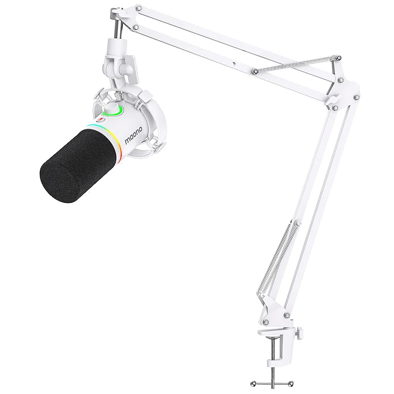 Maono PD200X – XLR/USB Dynamic Microphone | Metal Gaming & Streaming Mic with Software Control