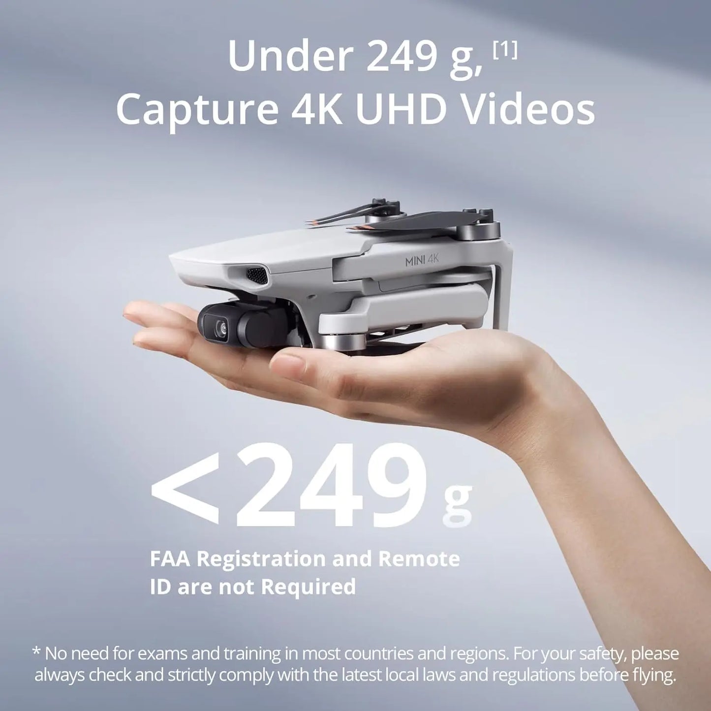 DJI Mini 4K Drone Standard Set – 4K/30FPS HDR Ultra‑Clear Camera Drone with FHD Video Transmission