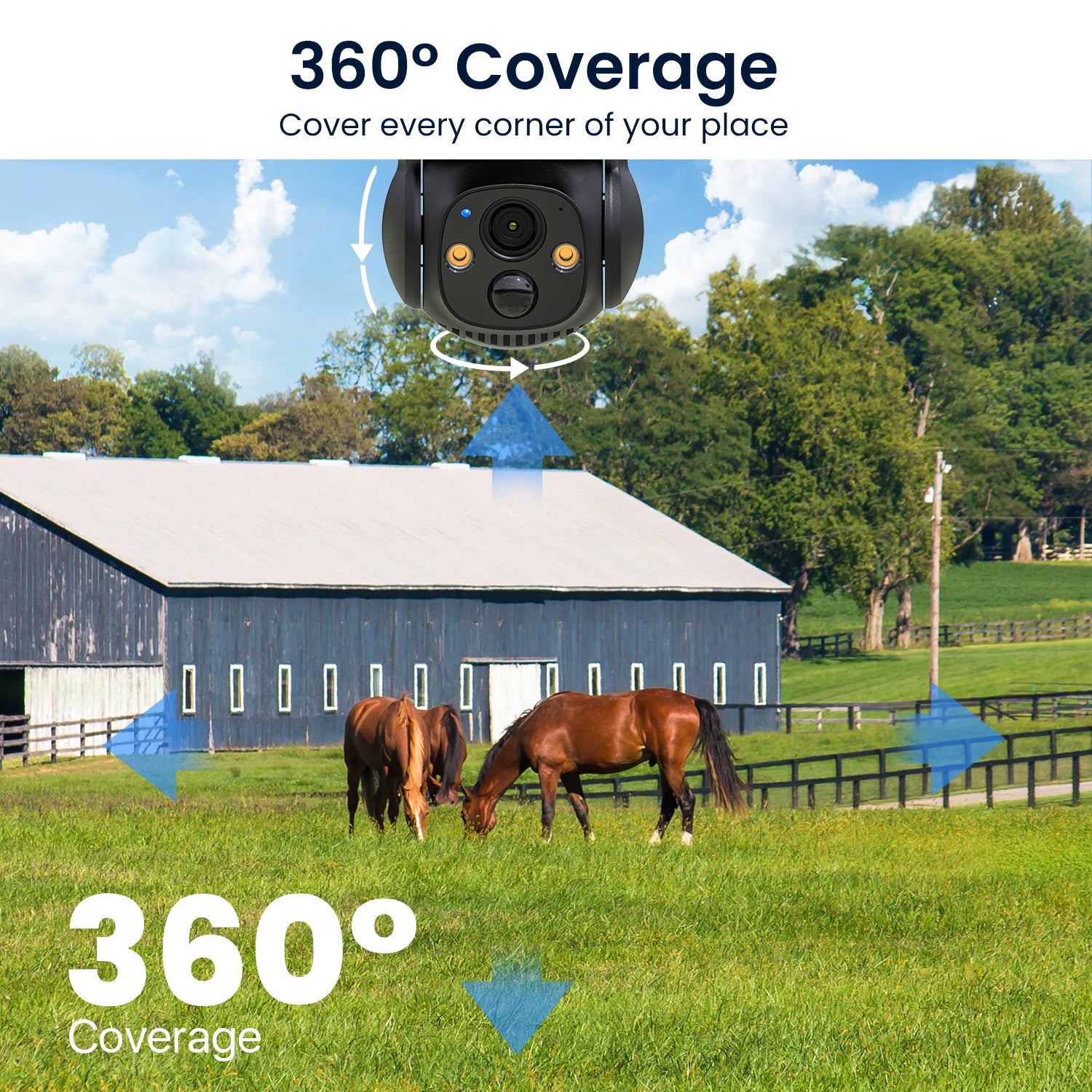 ZOSI 4MP 4G/WiFi Outdoor Battery Security Camera – Solar‑Powered 15000mAh Waterproof Smart Cam