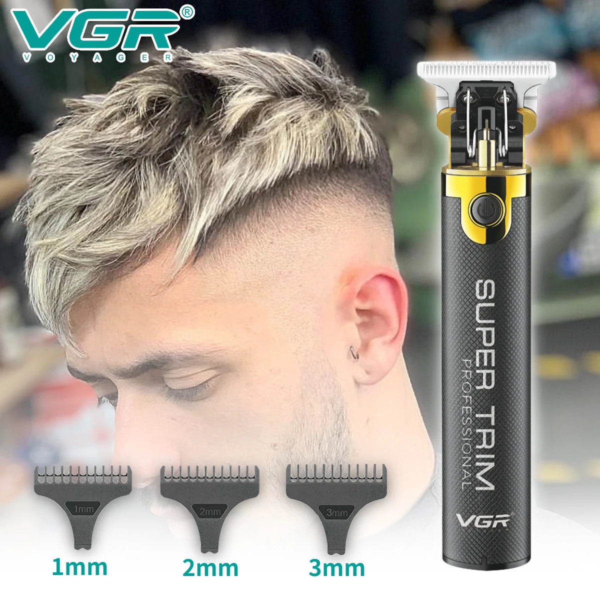 VGR T9 V-082 strižnik las 300 minut delovanja brezžični brivnik