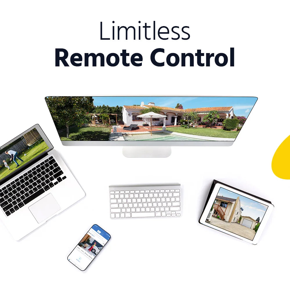 ANNKE WAS500 5MP Wireless CCTV System | 8CH NVR, Two‑Way Audio, 3.6mm WiFi Cameras