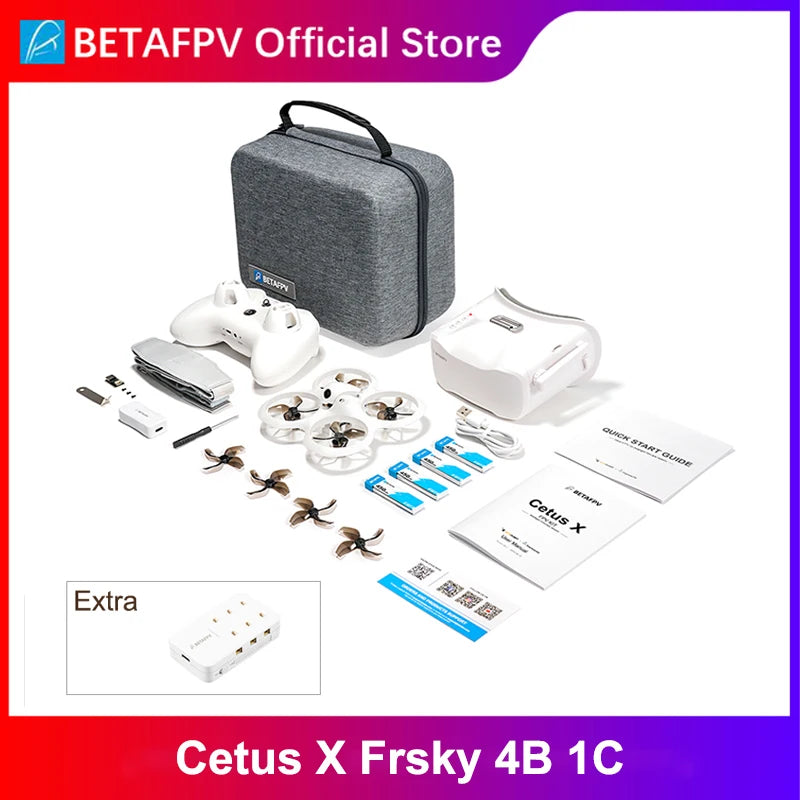 BETAFPV Cetus X FPV Kit 2S brezkrtačni RTF začetniški dron 2026