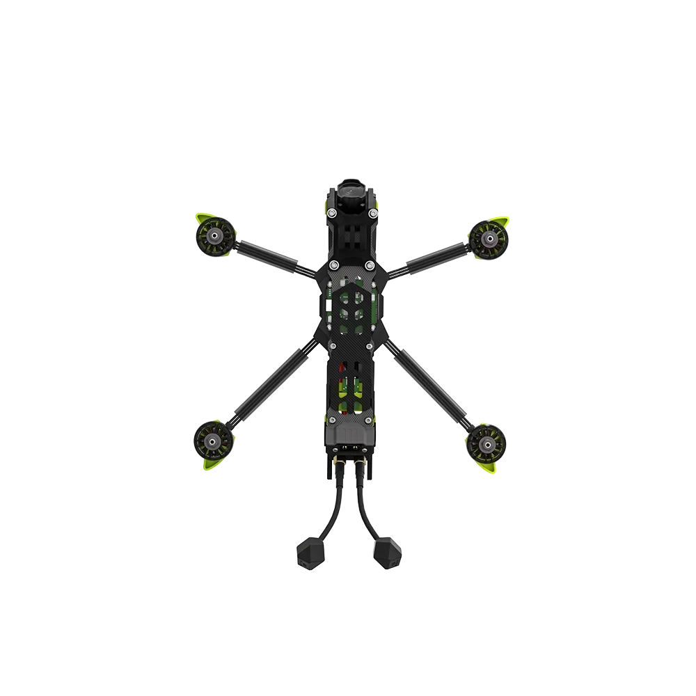iFlight Nazgul DC5 ECO O4 6S HD Freestyle Quad – krmilnik letenja ATF435, ESC 55A, motorji XING‑E Pro 2207 1800KV, zračna enota DJI O4 Air Unit Pro