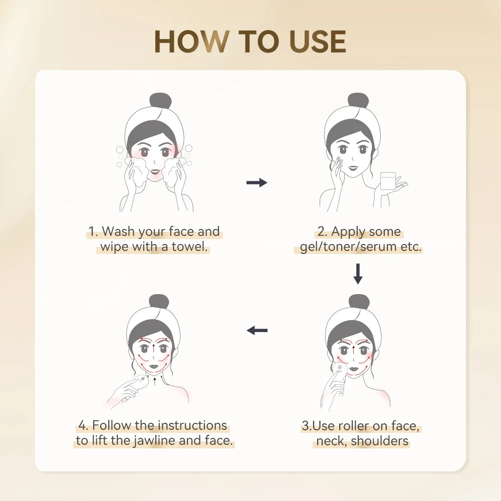 ANLAN Eye Massager with 7-Color LED Light Therapy for Facial Lifting, Puffiness Reduction, Anti-Aging, and Skin Tightening - Limetastore