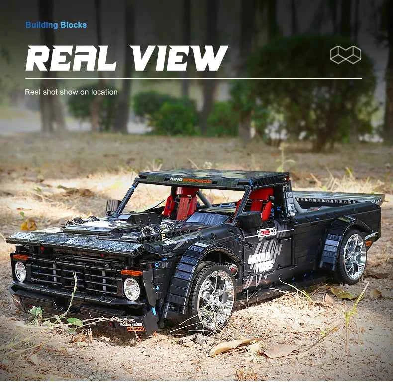 Mould King 13082 Motorized MOC‑34316 Off‑Road Pickup Truck - Limetastore