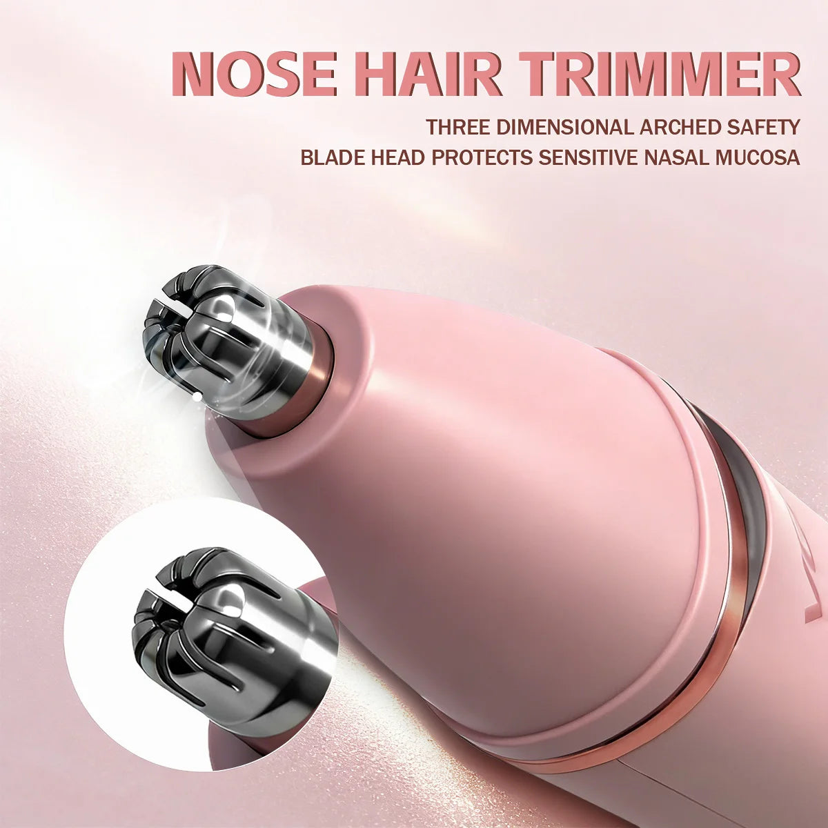 VGR V-763 3-v-1 epilator za ženske IPX7 vodoodporen odstranjevalec dlak