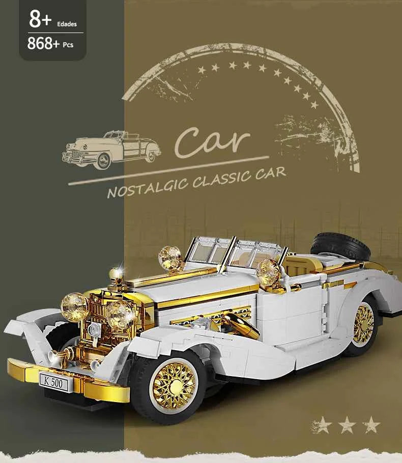 Mould King 10003 K500 Vintage Car - Limetastore