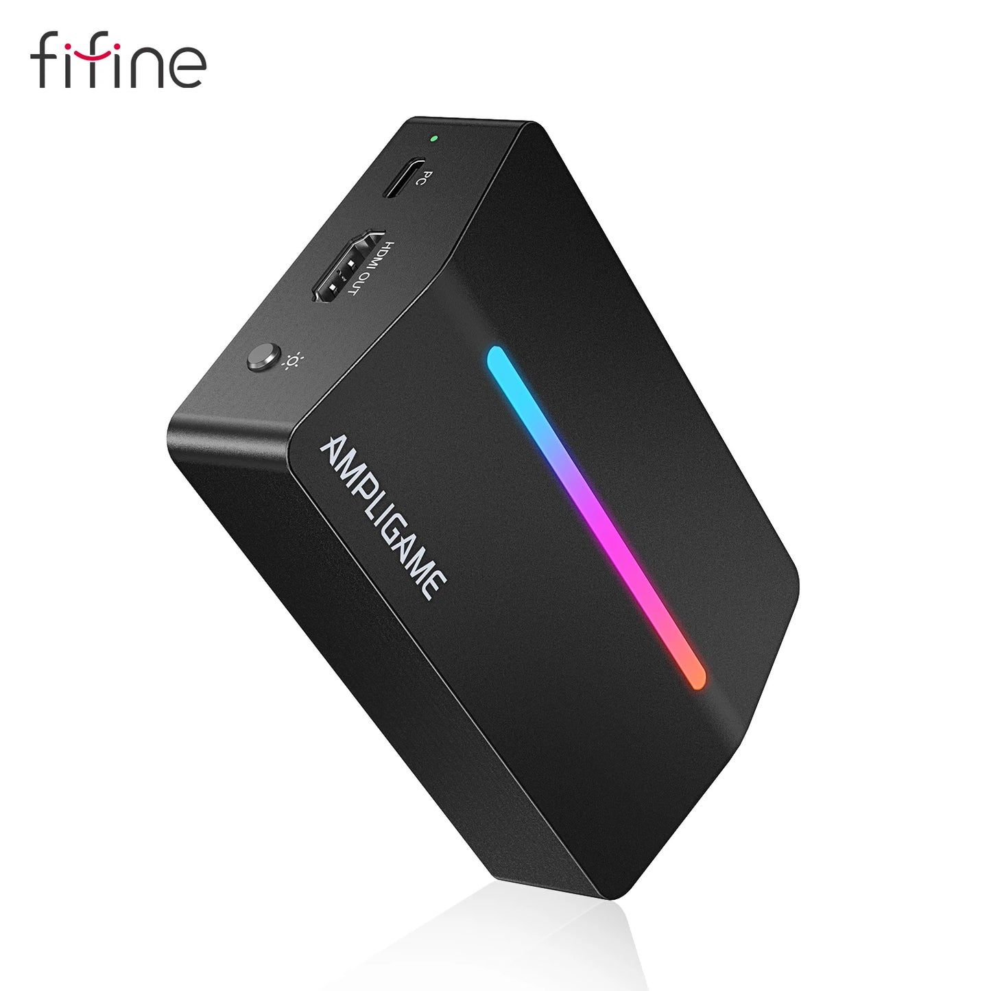 Fifine 4K HDMI kartica za zajemanje videa – USB 3.0 snemalnik iger z izjemno nizko zakasnitvijo za PS5, Xbox, Switch in PC | V3 izdaja