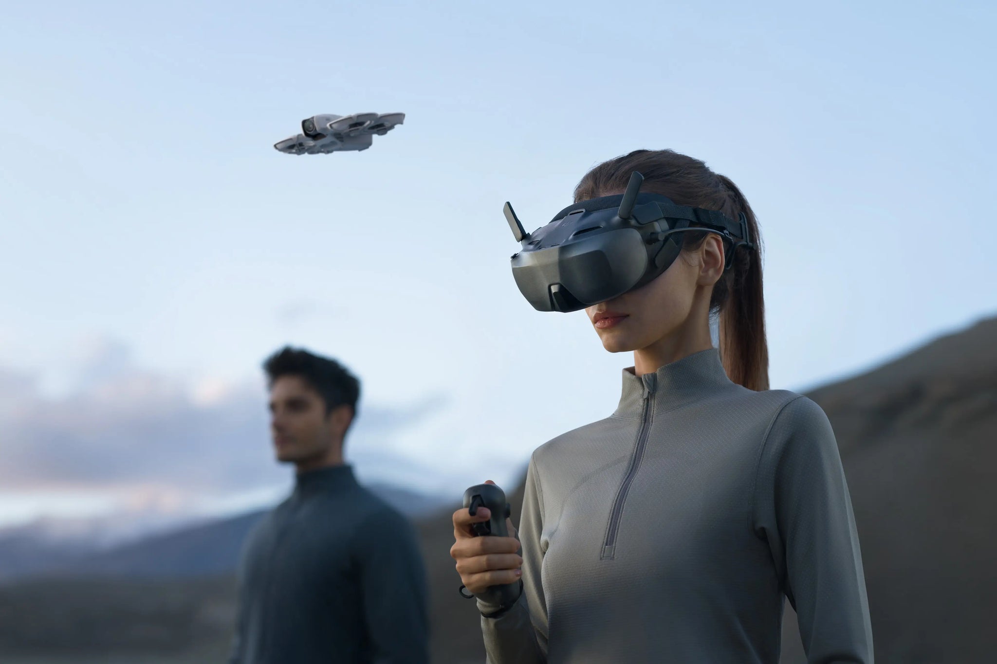 DJI Goggles N3 – FPV očala s 1080p ultraširokim zaslonom, prenosom videa O4 FHD in kazalcem AR