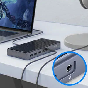 ORICO Thunderbolt 3 M.2 NVMe/NGFF ohišje za SSD priklopno postajo s 40Gbps USB‑C povezavo
