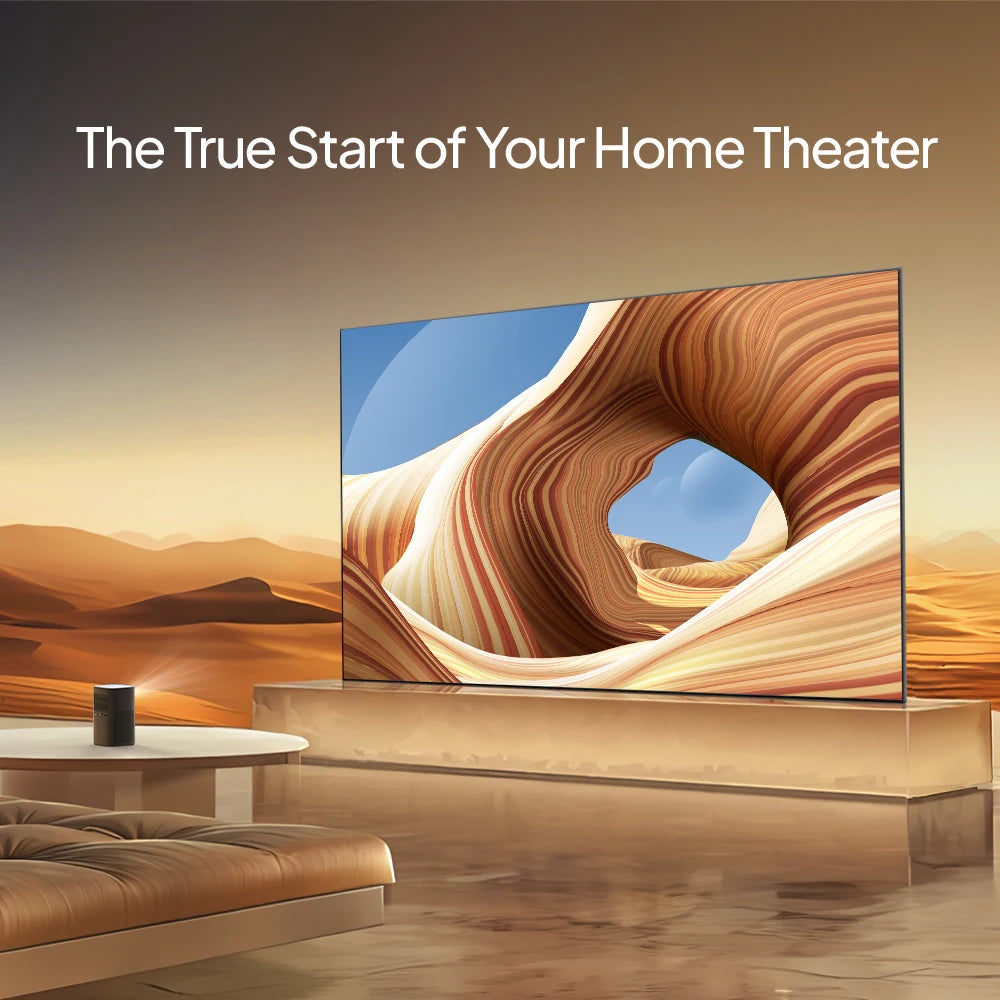 BYINTEK 100" 4K Ambient Light Rejection Projector Screen | Foldable HD Anti-Light