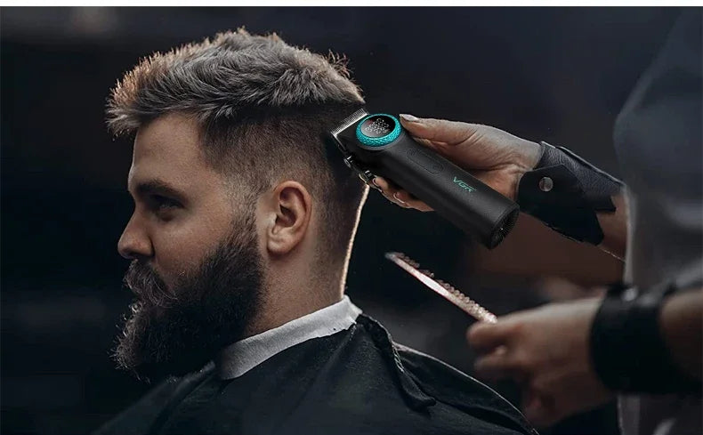 VGR Hair Clipper Cordless Hair Trimmer Professional Hair Cutting Machine Rechargeable Haircut 9000 RPM Clipper for Men V-001