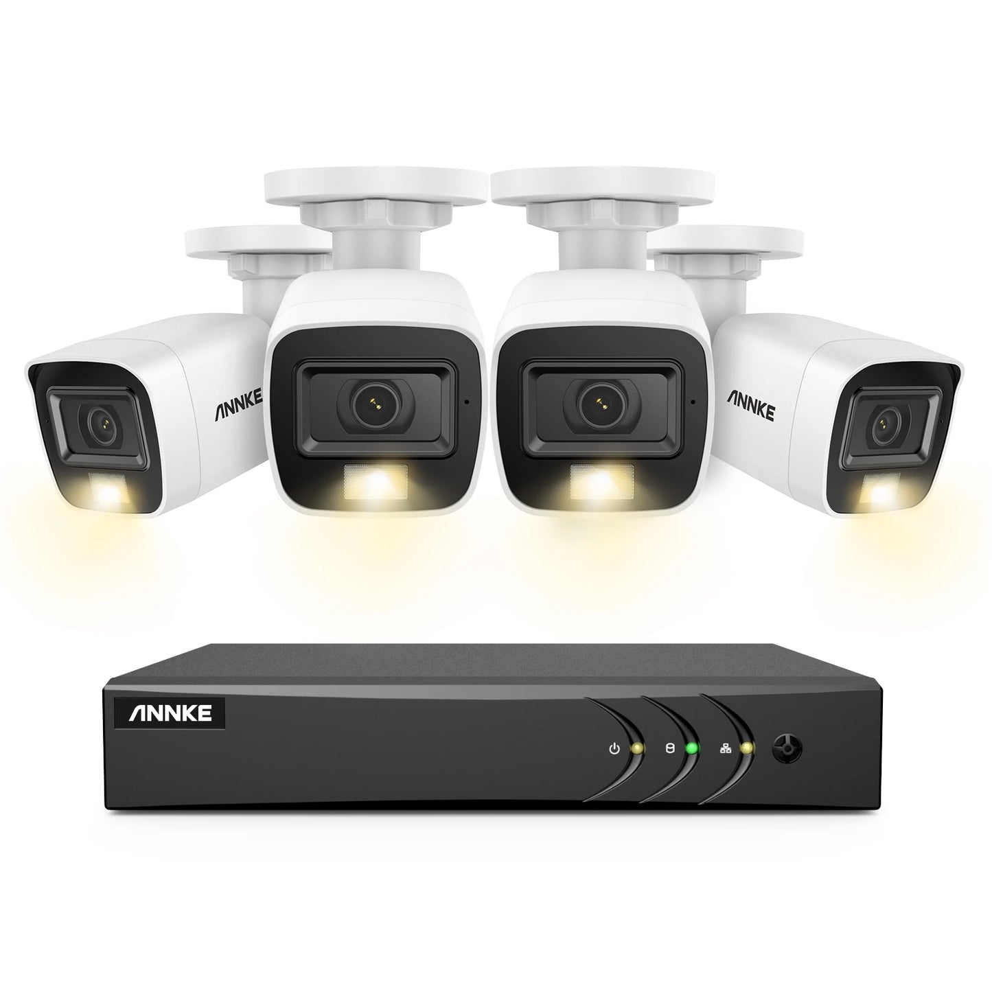 ANNKE 5MP Lite Ultra HD CCTV sistem | H.265+ 8-kanalni DVR, 8× EXIR kamer