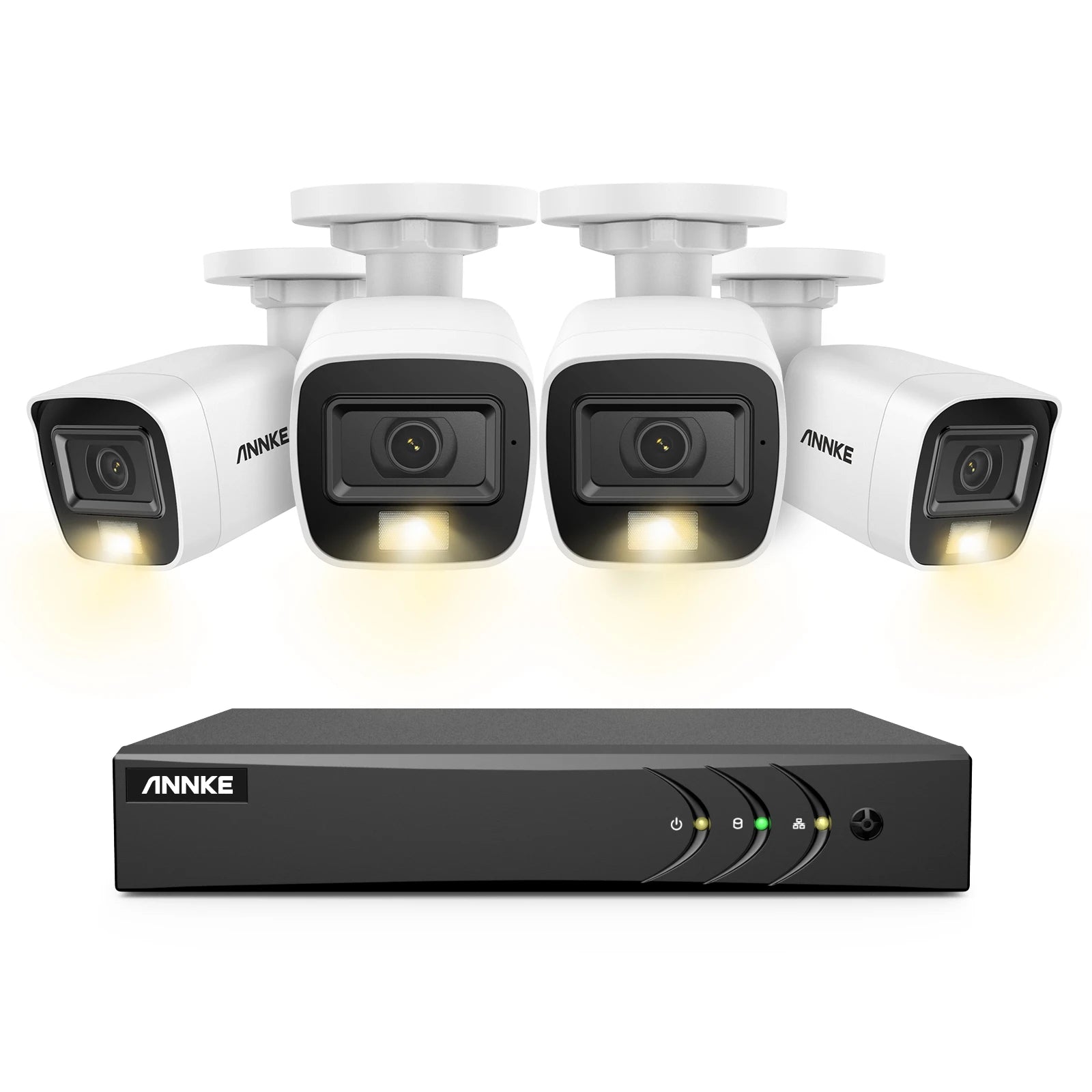 ANNKE 5MP Lite Ultra HD CCTV sistem | H.265+ 8-kanalni DVR, 8× EXIR kamer