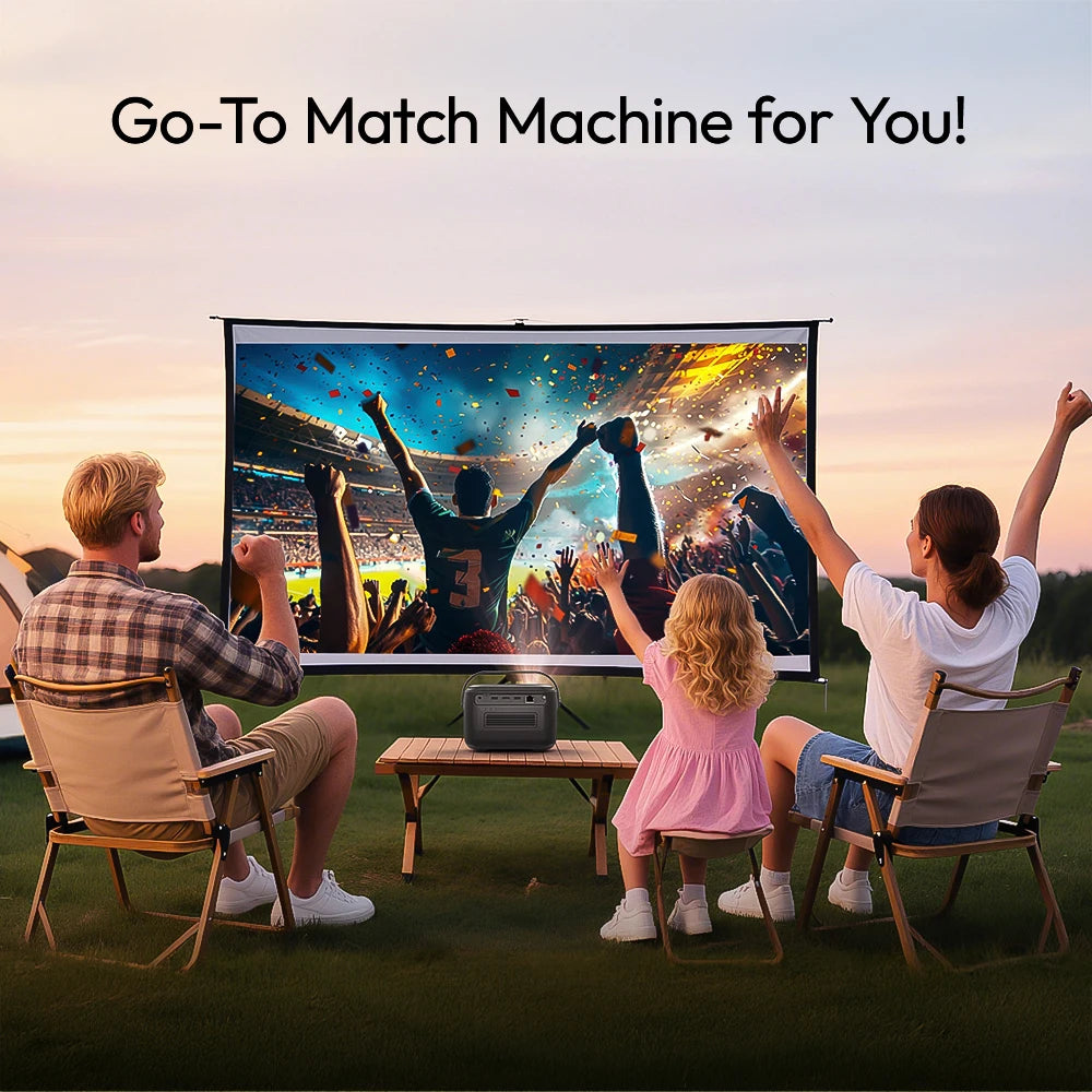 BYINTEK R20 Max Smart DLP Projector – 15600mAh Massive Battery, Android 11.0