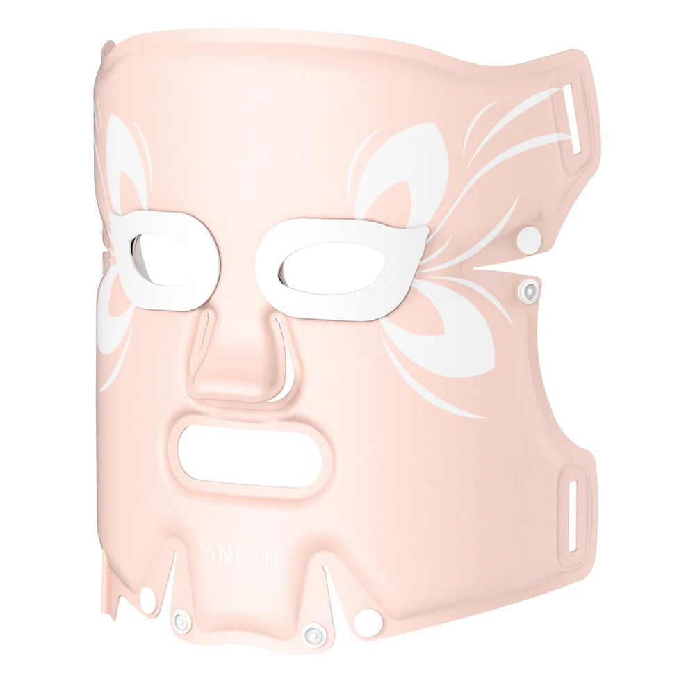ANLAN LED Facial Mask - 5 Color Silicone Waterproof Thermotherapy for Anti-Aging, Skin Rejuvenation, and Brightening - Limetastore