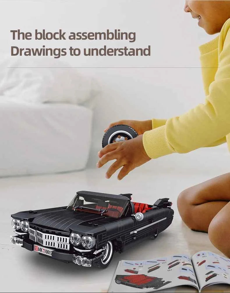 MOULD KING 10012 Technical Car Building Blocks — Educational DIY Toy Gift for Kids - Limetastore