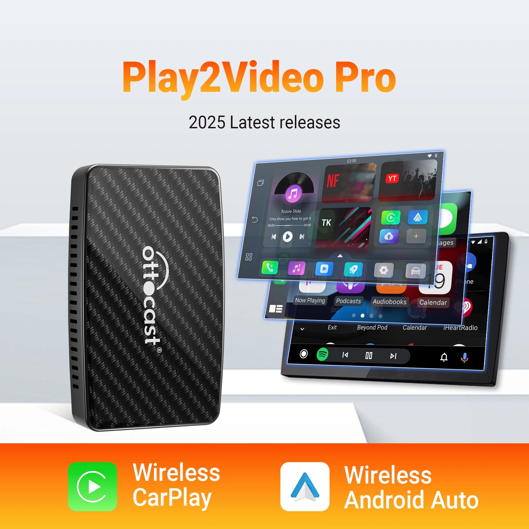 Brezžični video adapter OTTOCAST Play2Video Pro CarPlay