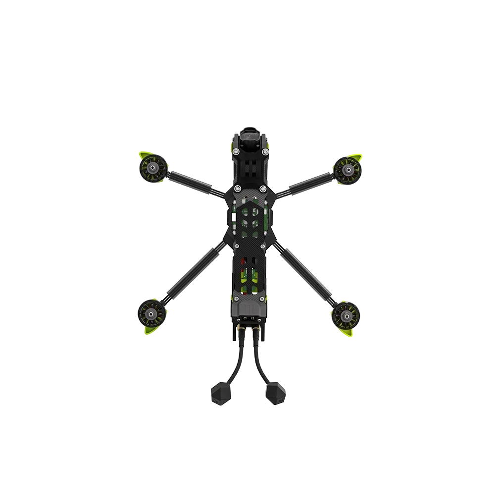 iFlight Nazgul DC5 ECO O4 6S HD Freestyle Quad – krmilnik letenja ATF435, ESC 55A, motorji XING‑E Pro 2207 1800KV, zračna enota DJI O4 Air Unit Pro