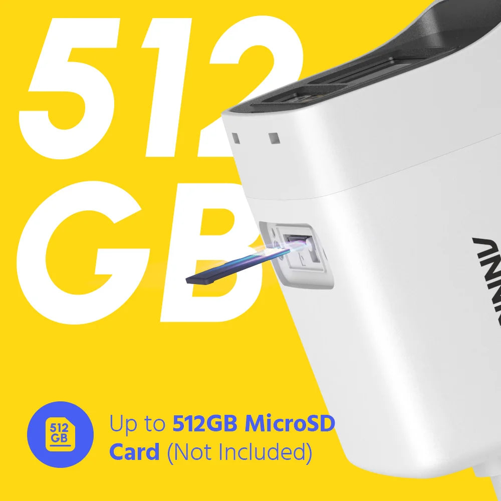 ANNKE 8MP 4K PoE komplet nadzornih kamer Bullet | Nočni vid EXIR, IP67, e-poštna opozorila