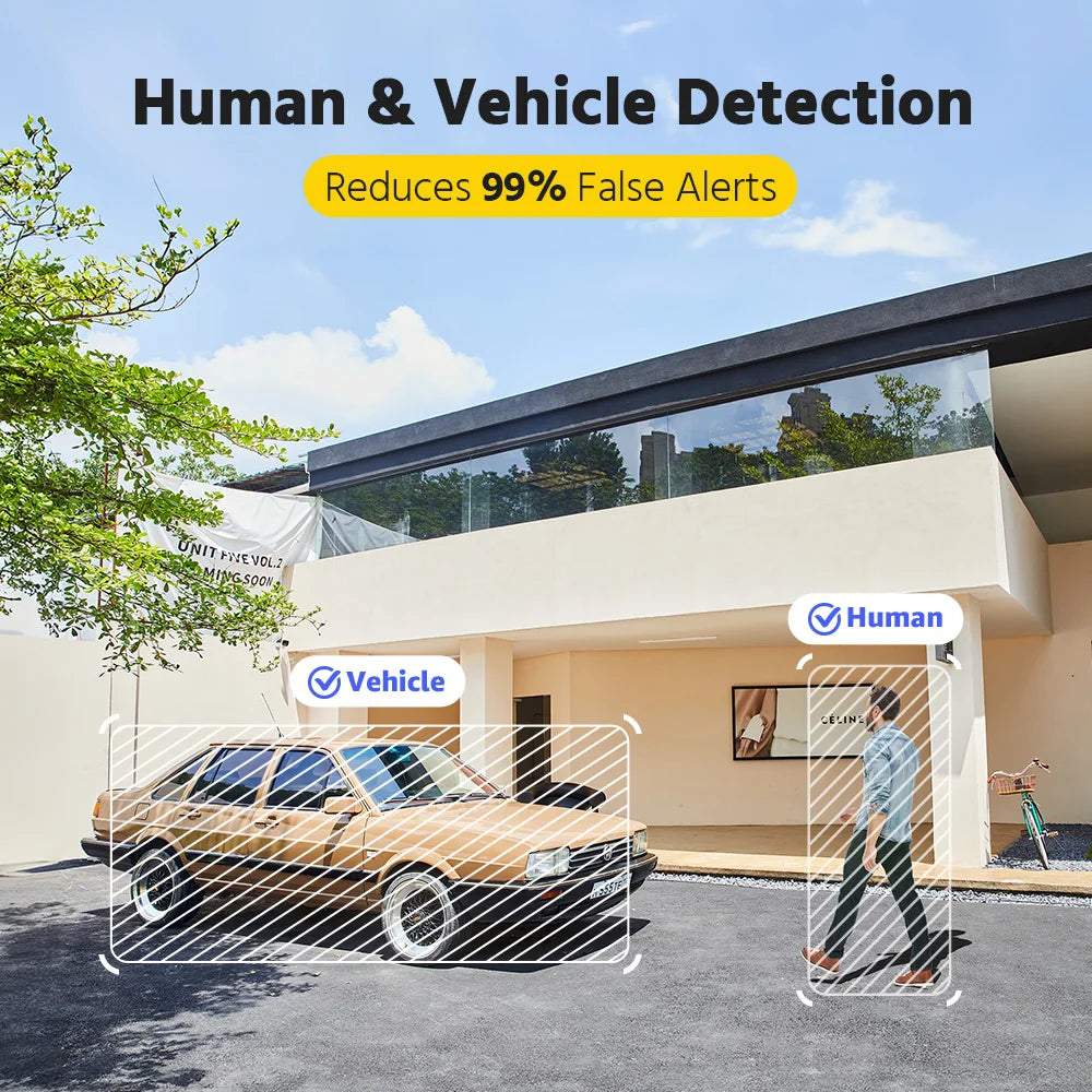 ANNKE H500 3K PoE CCTV sistem | 8-kanalni NVR, 5MP kamere z dvojno osvetlitvijo, dvosmerni zvok