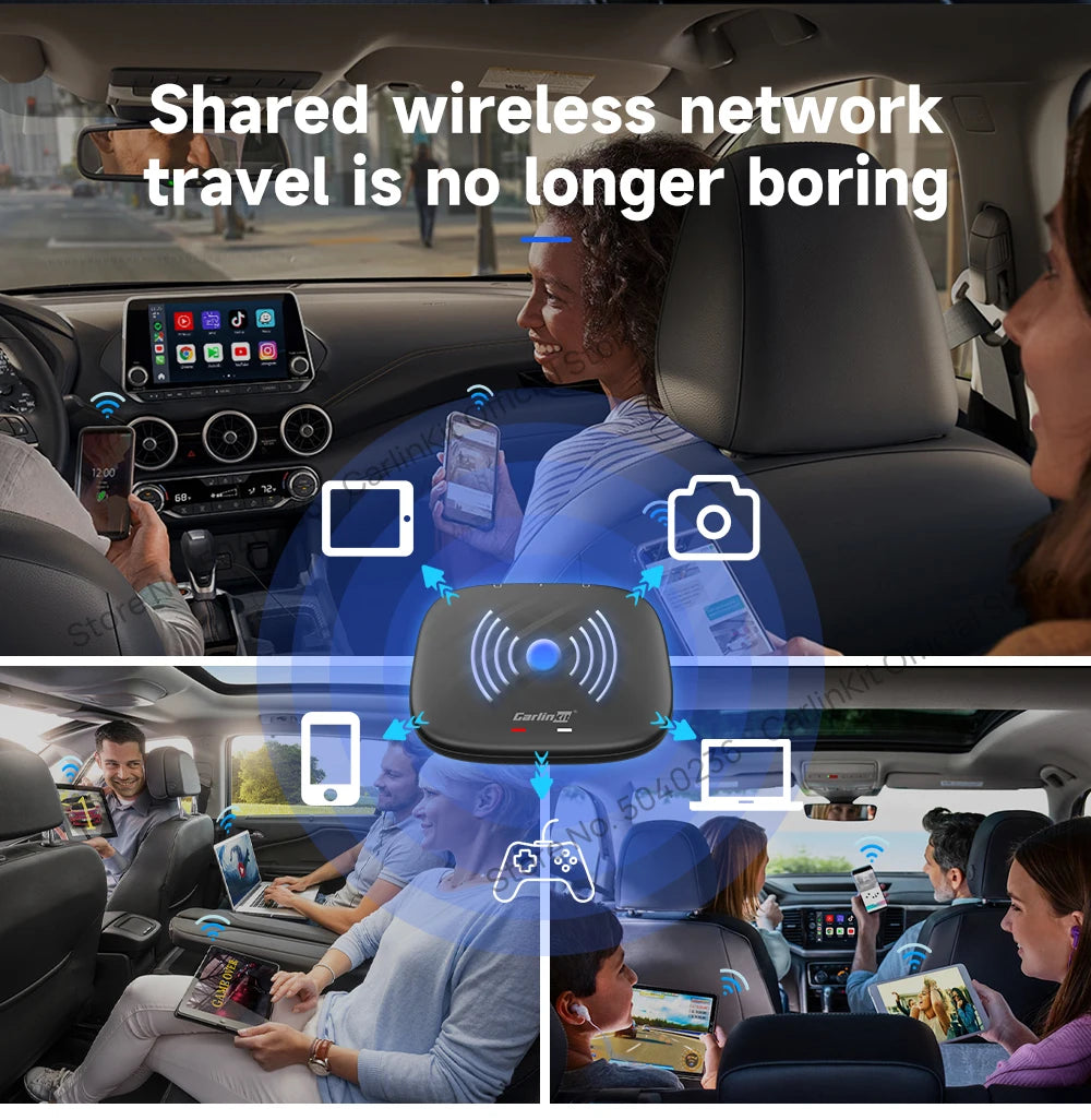 CarlinKit Android 11 Wireless CarPlay AI Box